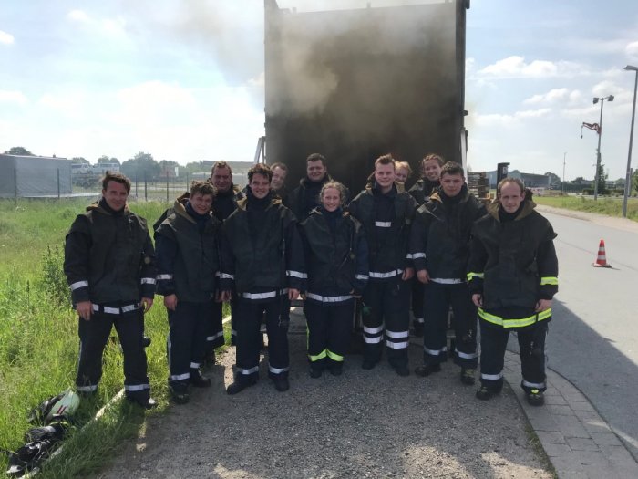 Flashovertraining für Atemschutzgeräteträger