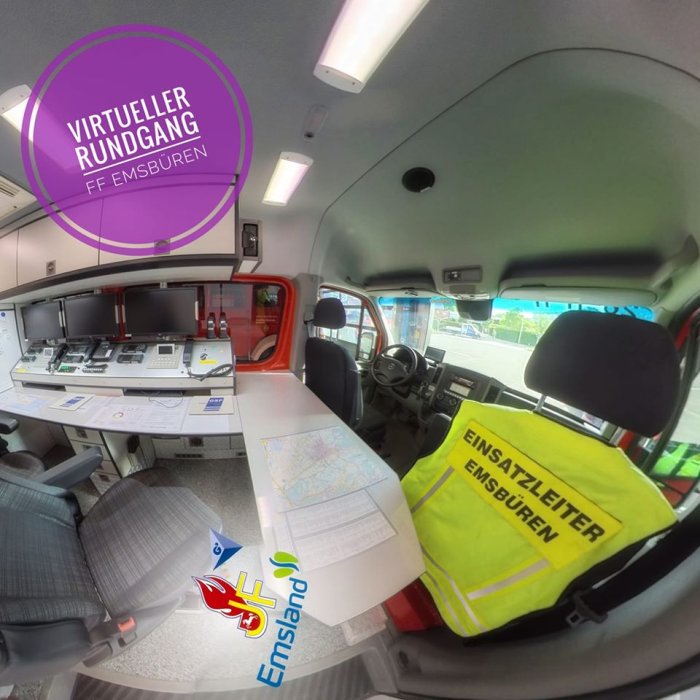 Virtueller Rundgang durch das Feuerwehrhaus