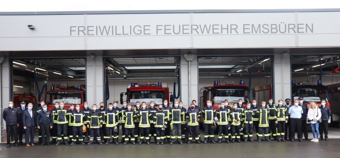 Erster Truppmann Teil I Lehrgang im südlichen Emsland fand in Emsbüren statt