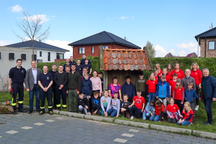 Feuerwehr trifft Naturschutzjugend